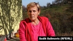 Bosnia and Herzegovina -- Nezira Sulejmanovic, resident of the village Djogazi near the town of Srebrenica, one of the survivors of the Srebrenica genocide, 1November2016