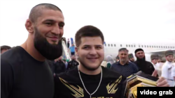Хамзат Чимаев и Адам Кадыров