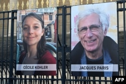 Cecile Kohler and Jacques Paris