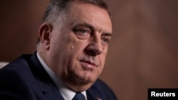 The president of Republika Srpska, Milorad Dodik: Genocide “did not happen.”