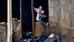 Odesa Market Cleans Up After Russian Strike