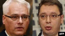 Ivo Josipović i Aleksandar Vučić