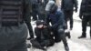 Ukraine -- clashes near Solomianskyi court, Kyiv, 15Feb2018