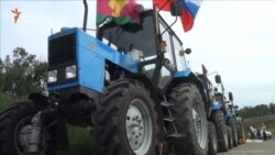 Поліція зупинила «тракторний марш» кубанських фермерів на Москву (відео)
