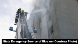 Украинаның Харьков қаласына Ресейдің дрон шабуылынан кейінгі жағдай. 7 шілде, 2025 жыл