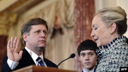 New U.S. Ambassador To Russia Gets Frosty Reception