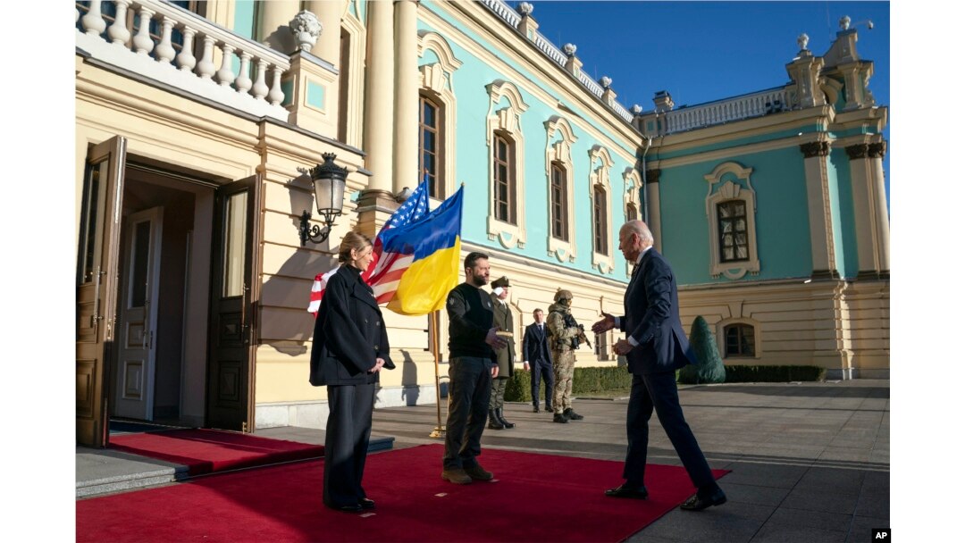 Байден в Киеве (фотогалерея)
