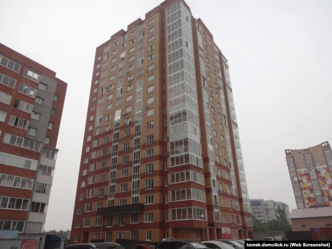 Будинок, в якому Хорошавцева придбала квартиру в іпотеку (Томськ)