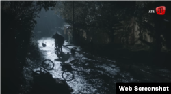 Спустошене кримськотатарське село після того, як звідти насильно вивезли його мешканців. Кадр із фільму «Хайтарма»