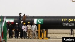 خط لوله گاز ایران و پاکستان (عکس از آرشیو)