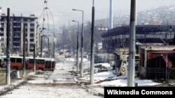 Sarajevo, ratni snimci, Grbavica 1996.