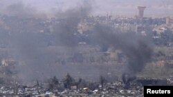 ارشیف، د سوریې د یوې جنګي سیمې یو انځور