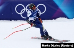 Дмитро Шеп’юк під час зимових Олімпійських ігор 2026 року в Борміо, Італія, 16 лютого 2026 року