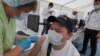 Only around 15 percent of the population have received a vaccine, with many citing distrust of the locally developed Sputnik V vaccine as the reason.