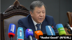 Tajik Interior Minister Ramazon Rahimzoda (file photo)