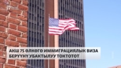 АКШ кыргыз жарандарына иммиграциялык визаны убактылуу токтотот
