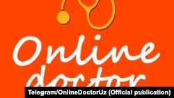 OnlineDoctorUz telegram kanali logosi
