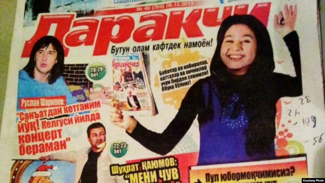 Өзбекстандағы "Даракчи" газетінің кезекті саны. (Көрнекі сурет)