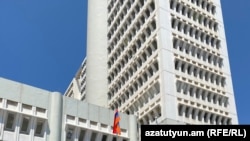 Israel - An office building in Tel Aviv housing the newly opened Armenian Embassy,August 30, 2020.