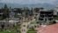 Turkey -- This file photo taken on May 30, 2016 shows a general view of damaged buildings following heavy fightings between government troops and Kurdish fighters.