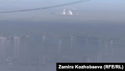 Бишкекти каптаган ыш. Январь, 2026-жыл.