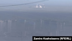 Бишкекти каптаган ыш. Январь, 2026-жыл.
