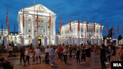 Протест пред Владата на мајките кои се на породилно и оние чии деца имаат до шест години, 17 септември 2020