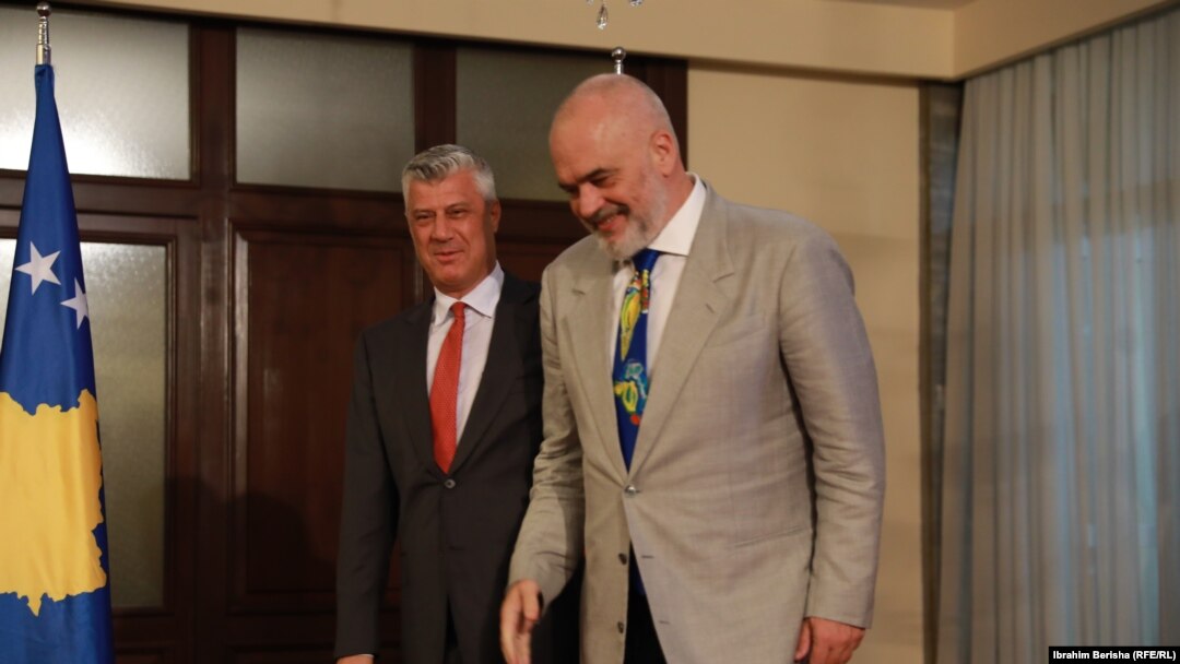 Hashim Thaci i Edi Rama