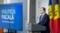 Premierul Vasile Tofan, prezentând propunerea de reformă a politicii fiscale, pe 6 august 2026