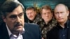 Виктор Назаров, Анатолий Гриценко, Виктор Ющенко и Владимир Путин. Коллаж