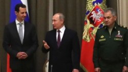 Putin Assad bilen duşuşdy