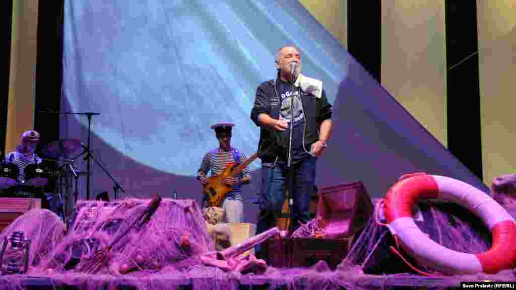 Crna Gora - Đorđe Balašević održao koncert u Podgorici, 15.09.2012. Foto: RSE / Savo Prelević