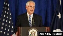 Sekretari amerikan i Shtetit Rex Tillerson 