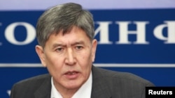 First Deputy Prime Minister Almazbek Atambaev