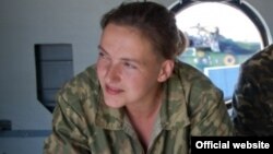 Ukraynalı təyyarəçi Nadejda Savchenko