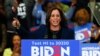 U.S. -- Sen. Kamala Harris, D-Calif., speaks at a campaign rally for Democratic presidential candidate former Vice President Joe Biden at Renaissance High School in Detroit, March 9, 2020