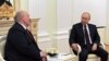Путин менен Лукашенко Москвада союздук республика түзүүнү сүйлөштү