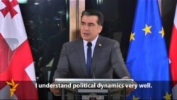 Saakashvili și-a pronunțat mesajul prezidențial pe fundal de criză