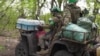 Ukrainian forces use all-terrain vehicles to slog through muddy fields, and race to deliver supplies to forward-positioned soldiers 
