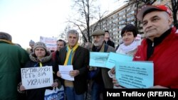 Антивоенный марш в Москве. 10 марта 2014 года.