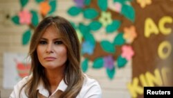 Zonja e Parë e Shteteve të Bashkuara, Melania Trump.