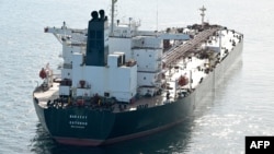 The tanker Boracay, one of hundreds of ships believed to be in Russia's so-called "shadow fleet," which the EU is seeking to sanction further. (file photo)