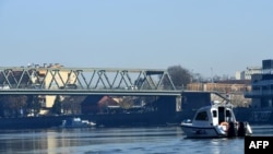 Hrvatska policija na rijeci Savi, 2022. (Ilustracija) 