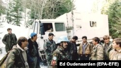 Ваенныя з Нідэрляндаў у Босьніі ў сакавіку 1994 года
