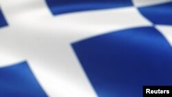 Илустрација: знамето на Грција.  