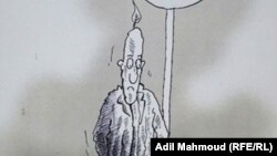 Abd al-Halim Ýasiryň çeken karikaturasy.