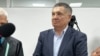 Қоғам қайраткері Оразалы Ержанов өз ісі бойынша оқылған үкім кезінде. 22 мамыр 2026 жыл.