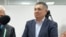 Қоғам қайраткері Оразалы Ержанов өз ісі бойынша оқылған үкім кезінде. 22 мамыр 2026 жыл.