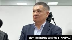Общественный деятель Оразалы Ержанов на оглашении приговора по его делу. 22 мая 2026 года