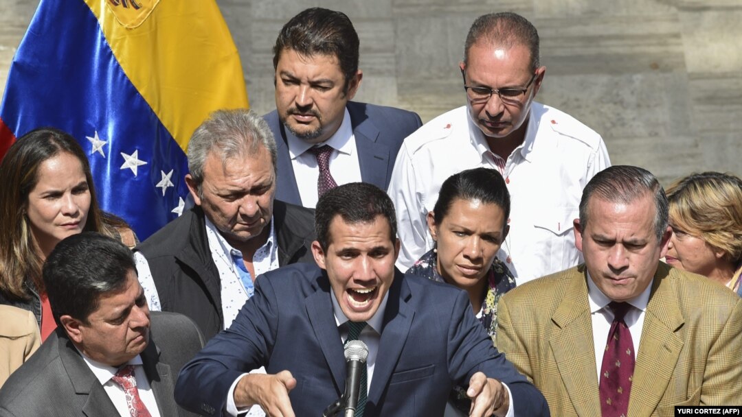Liderul opoziției din Venezuela Juan Guaido
